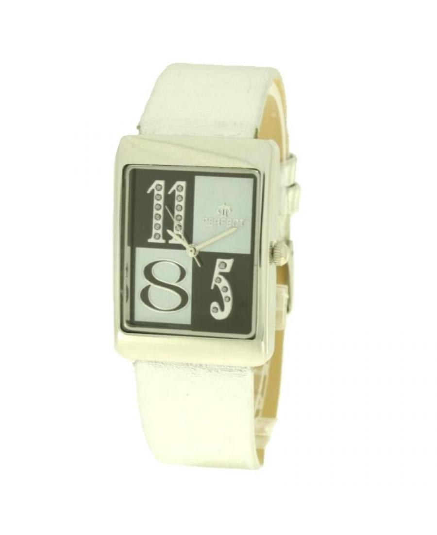 Kobiety Moda kwarcowy analogowe Zegarek PERFECT PRF-K07-055 Biały Dial 38mm