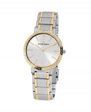 Women Fashion Classic Quartz Watch Jacques Lemans 1-2016B Silver Dial