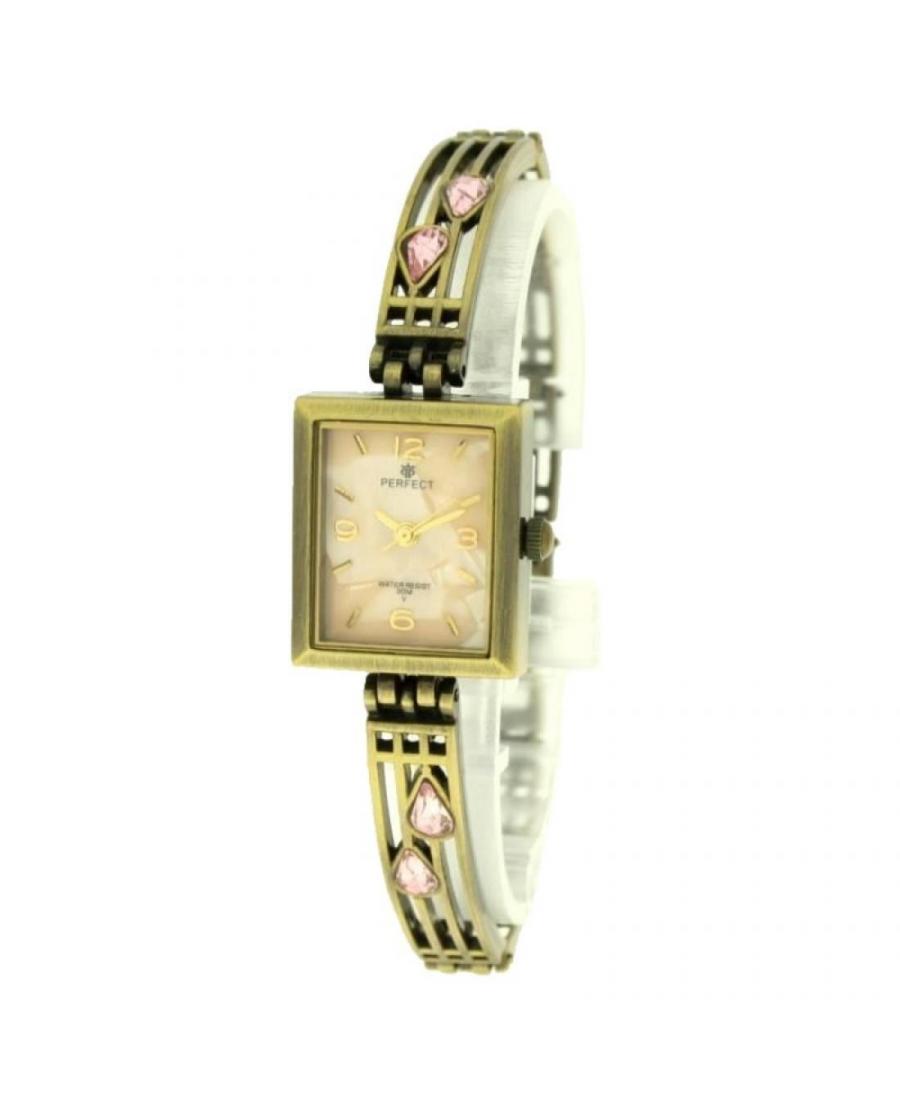 Kobiety Moda klasyczny kwarcowy analogowe Zegarek PERFECT PRF-K10-011 Różowy Dial 23mm