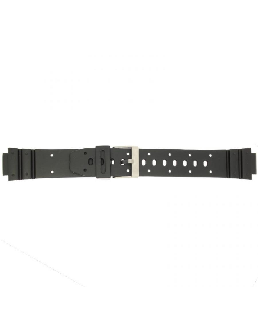 Watch Strap CONDOR P125.01.16.W Plastic / Rubber czarny Tworzywo sztuczne/guma Czarny 14 mm