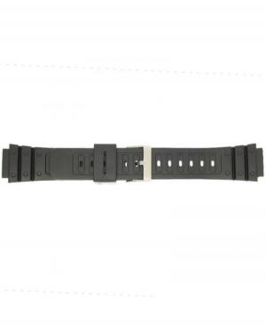 Watch Strap CONDOR P103.01.18.W Plastic / Rubber czarny Tworzywo sztuczne/guma Czarny 24 mm