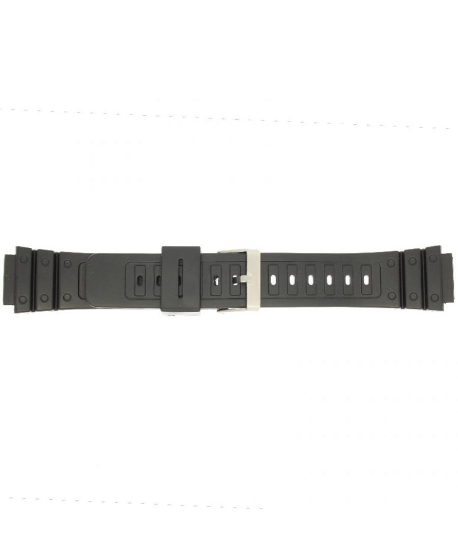 Watch Strap CONDOR P103.01.18.W Plastic / Rubber czarny Tworzywo sztuczne/guma Czarny 24 mm