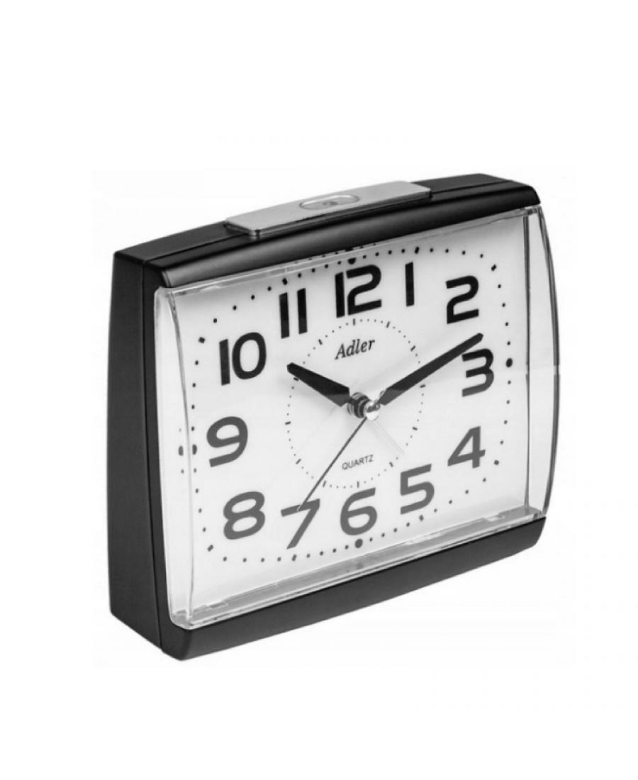ADLER 40113 BLACK alarm clock Plastic czarny Plastik Tworzywo Sztuczne Czarny