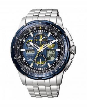 Мужские Diver Японские Eco-Drive Часы Хронограф CITIZEN JY8058-50L Синий Dial 47mm