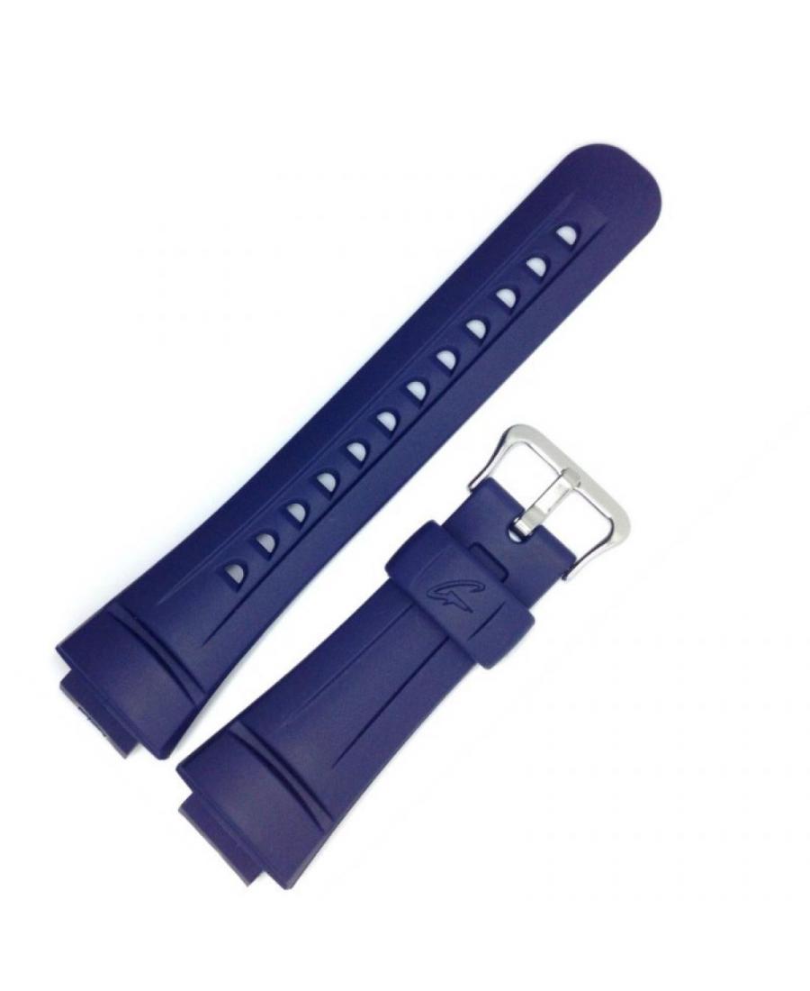 Ремешок для часов CASIO 10093417 Пластик / Резина Синий 16 mm