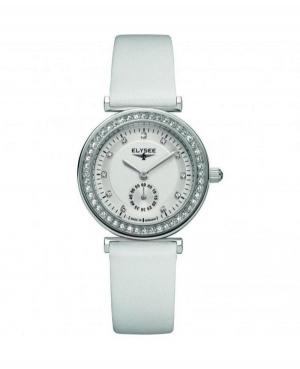 Women Germany Classic Quartz Watch Elysee ELS-44005 Silver Dial