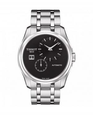Men Classic Luxury Swiss Automatic Analog Watch TISSOT T035.428.11.051.00 Black Dial 39mm