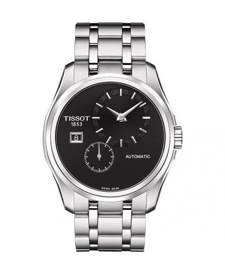 Mężczyźni klasyczny Luxury Szwajcar automatyczny analogowe Zegarek TISSOT T035.428.11.051.00 Czarny Dial 39mm