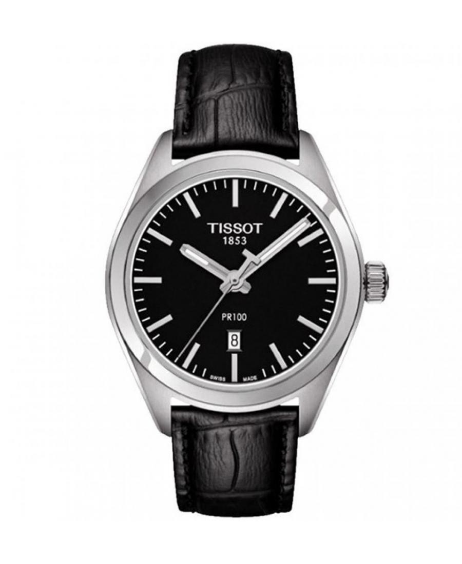 Women Swiss Classic Quartz Watch Tissot T101.210.16.051.00 Black Dial