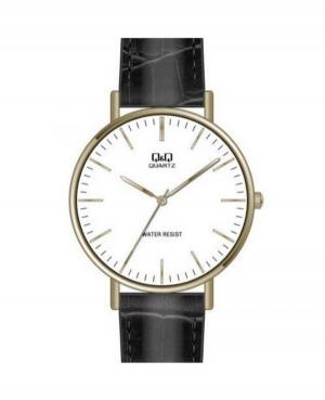 Men Japan Classic Quartz Watch Q&Q QA20J806Y White Dial