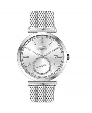 Men Fashion Classic Quartz Watch Slazenger SL.9.6121.2.01 Silver Dial