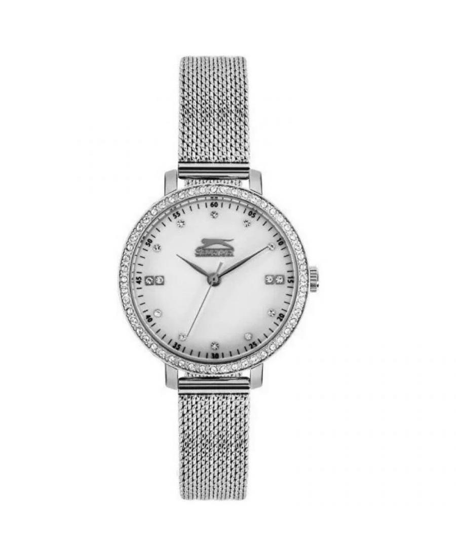 Kobiety Moda klasyczny kwarcowy analogowe Zegarek SLAZENGER SL.9.6090.3.01 Matka Perłowa Dial 32mm