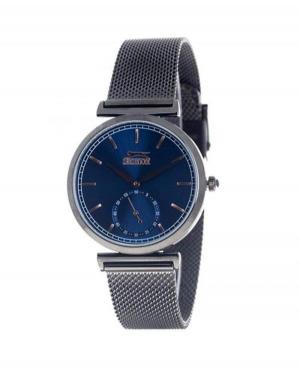 Kobiety Moda klasyczny kwarcowy analogowe Zegarek SLAZENGER SL.9.6122.4.03 Niebieska Dial 36mm