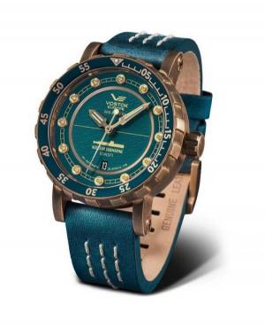 Men Sports Diver Luxury Automatic Analog Watch VOSTOK EUROPE NH35A-571O609 Green Dial 45mm