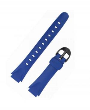 Ремешок для часов CASIO 10128140 Пластик / Резина Синий 19 мм