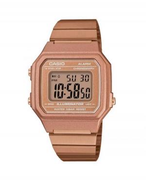 Men Classic Japan Quartz Digital Watch Alarm CASIO B650WC-5AEF Golden Dial 43mm