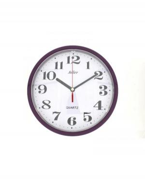 ADLER 30019 VIOLET Quartz Wall Clock Plastic Violet Plastik Tworzywo Sztuczne Fioletowy
