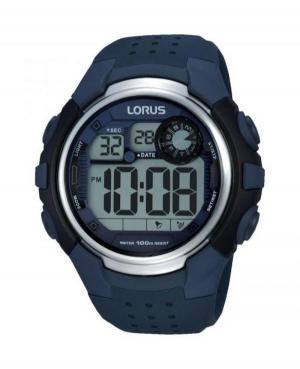 Men Sports Functional Quartz Digital Watch Timer LORUS R2387KX-9 Grey Dial 50mm