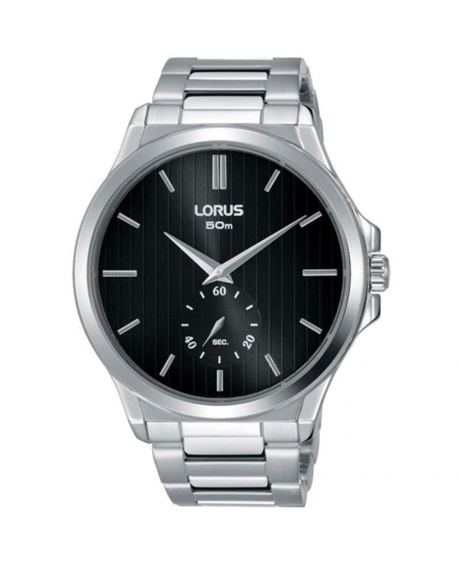 Men Classic Quartz Watch Lorus RN425AX-9 Black Dial