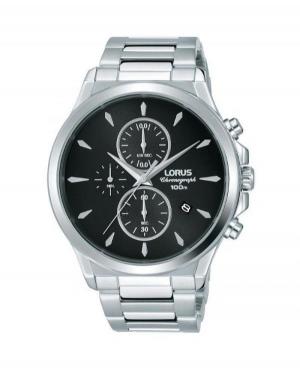 Men Classic Quartz Watch Lorus RM395EX-9 Black Dial