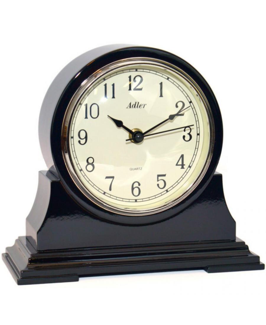 ADLER 22137BR/LAK Table clock quartz Wood Lacquer