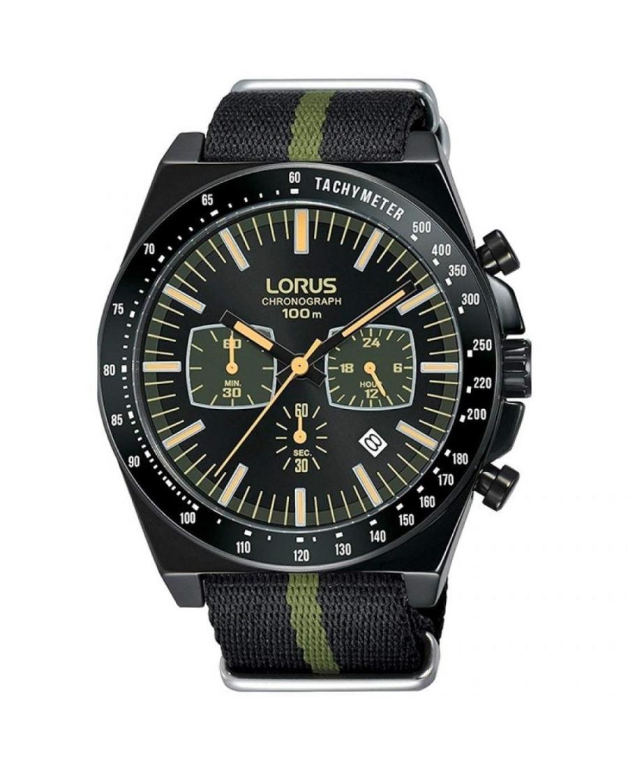Mężczyźni sportowy kwarcowy analogowe Zegarek Chronograf LORUS RT353GX-9 Wielokolorowy Dial 44mm
