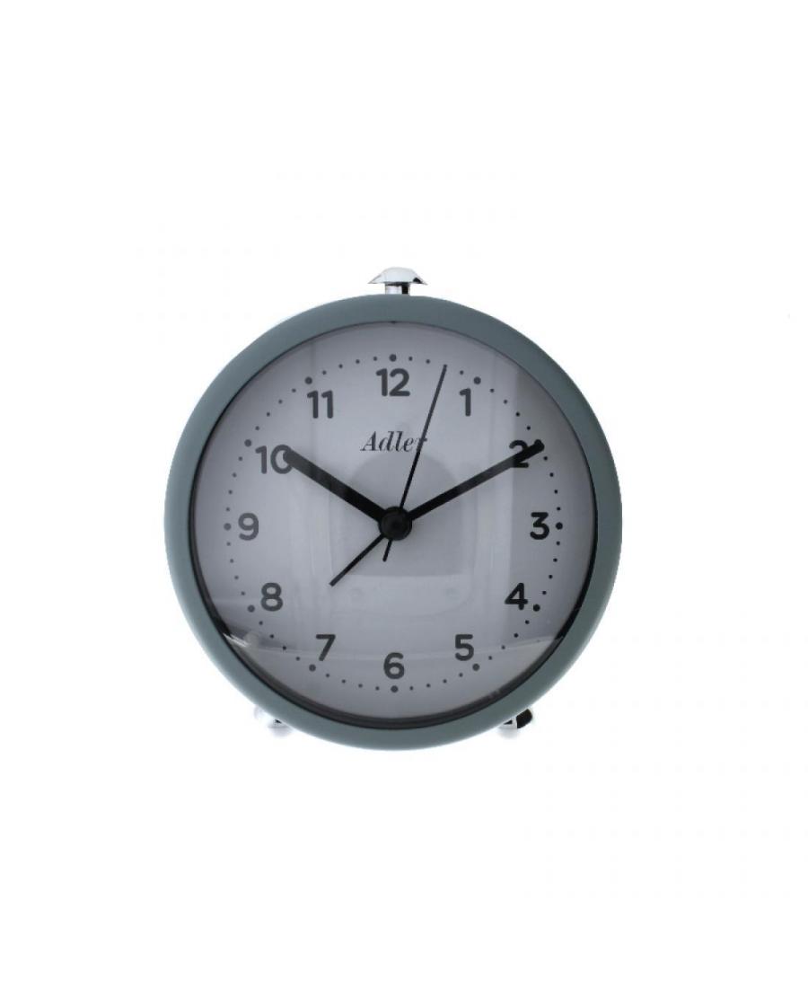 ADLER 40148 GREY alarm clock Plastic Gray