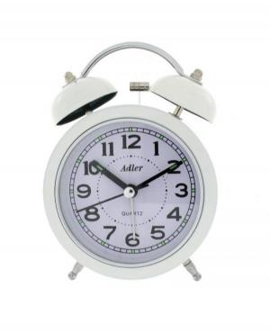 ADLER 40130W alarm clock Metal Biały