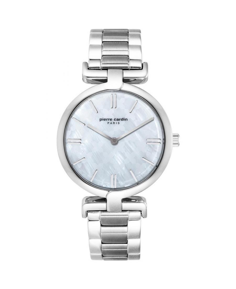 Women Classic Quartz Analog Watch PIERRE CARDIN A.PC902702F102 Mother of Pearl Dial 34mm