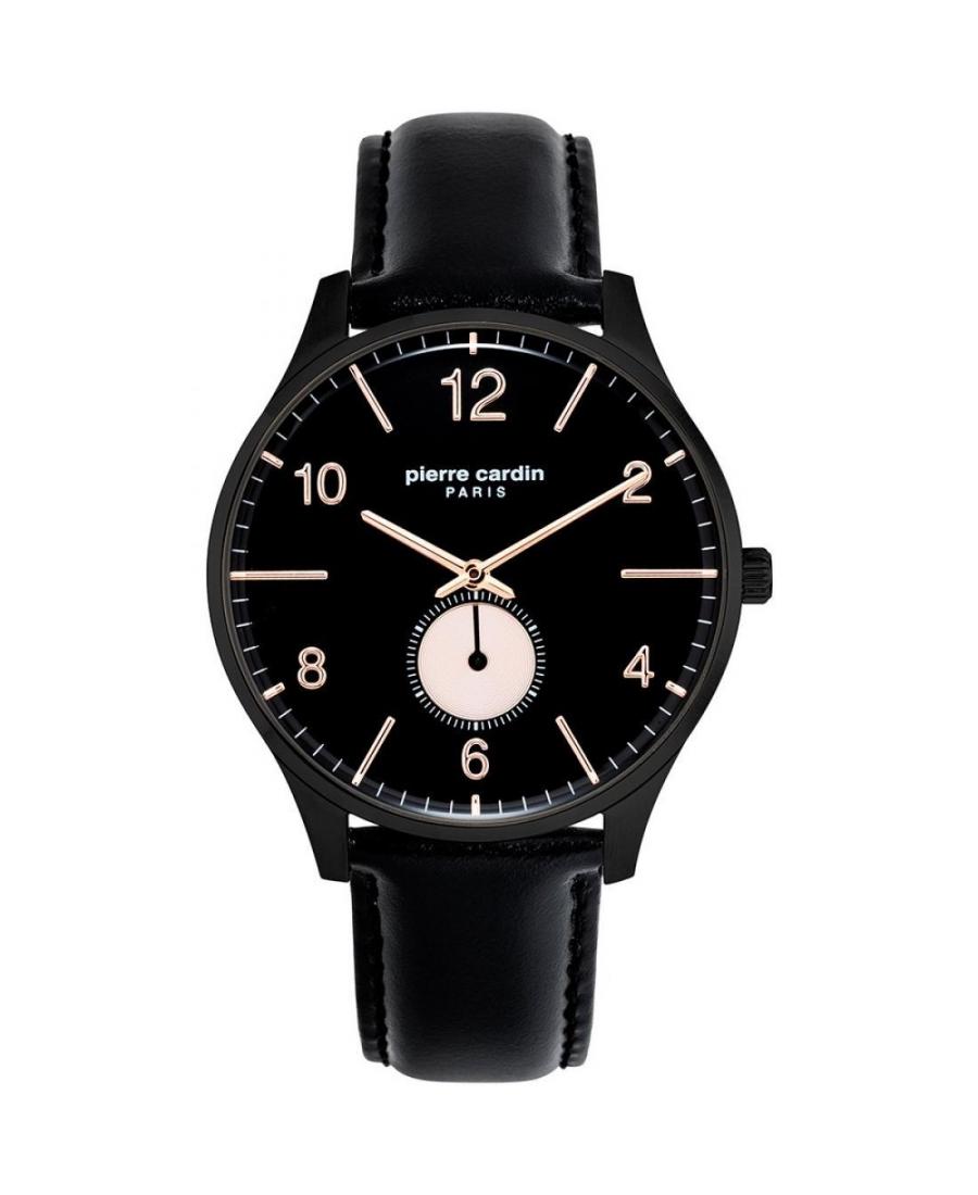 Mężczyźni klasyczny kwarcowy analogowe Zegarek PIERRE CARDIN A.PC902671F122 Czarny Dial 42mm