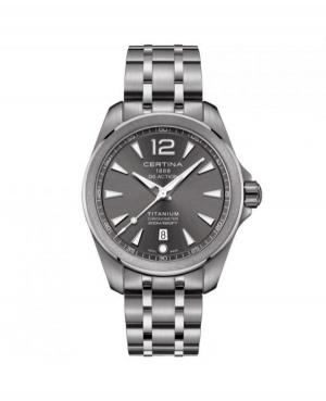 Men Fashion Diver Swiss Automatic Analog Watch CERTINA C032.851.44.087.00 Black Dial 41.8mm