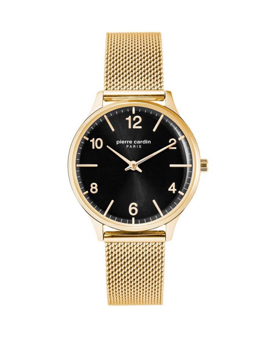 Kobiety klasyczny kwarcowy analogowe Zegarek PIERRE CARDIN A.PC902722F106 Czarny Dial 34mm