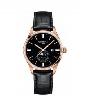 Mężczyźni Moda Szwajcar kwarcowy analogowe Zegarek Chronograf CERTINA C033.457.36.051.00 Czarny Dial 41mm