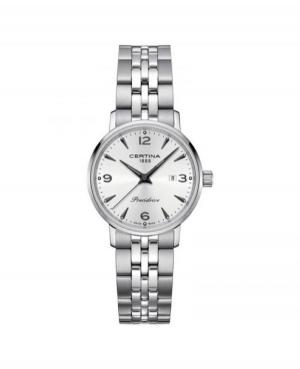 Kobiety Moda Szwajcar kwarcowy analogowe Zegarek CERTINA C035.210.11.037.00 Biały Dial 28mm