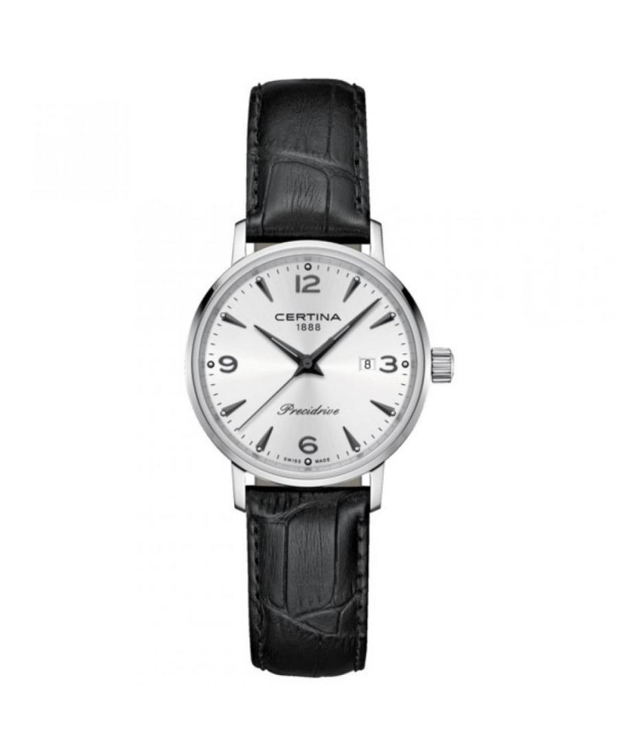 Women Swiss Fashion Quartz Watch Certina C035.210.16.037.00 Silver Dial