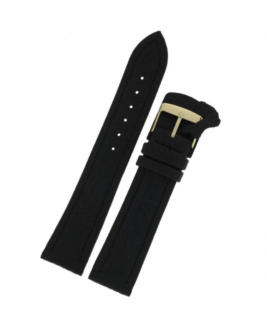 Watch Strap Diloy P188.16.1 Black 16 mm