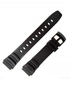 Watch Strap CASIO 71607653 Plastic / Rubber czarny Tworzywo sztuczne/guma Czarny 21 mm