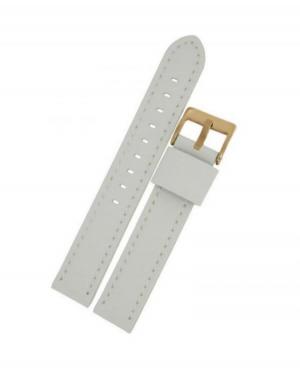 Watch Strap Diloy 415.R22.20 White 20 mm
