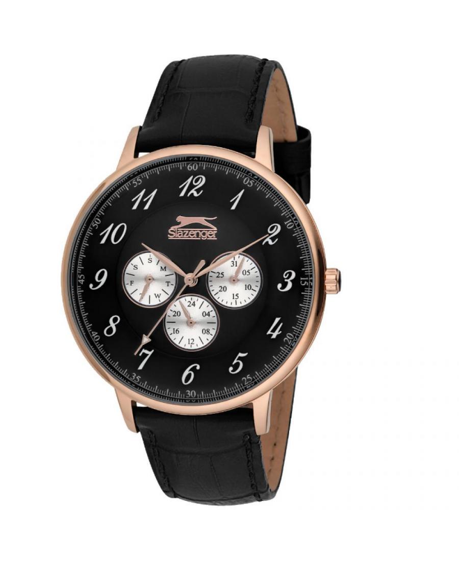 Men Classic Quartz Watch Slazenger SL.9.6135.2.03 Black Dial