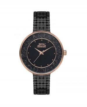 Kobiety Moda klasyczny kwarcowy analogowe Zegarek SLAZENGER SL.9.6174.3.03 Czarny Dial 34mm