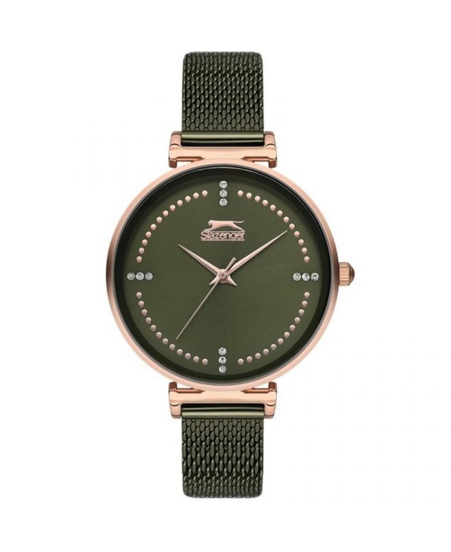 Women Fashion Classic Quartz Watch Slazenger SL.9.6155.3.03 Green Dial