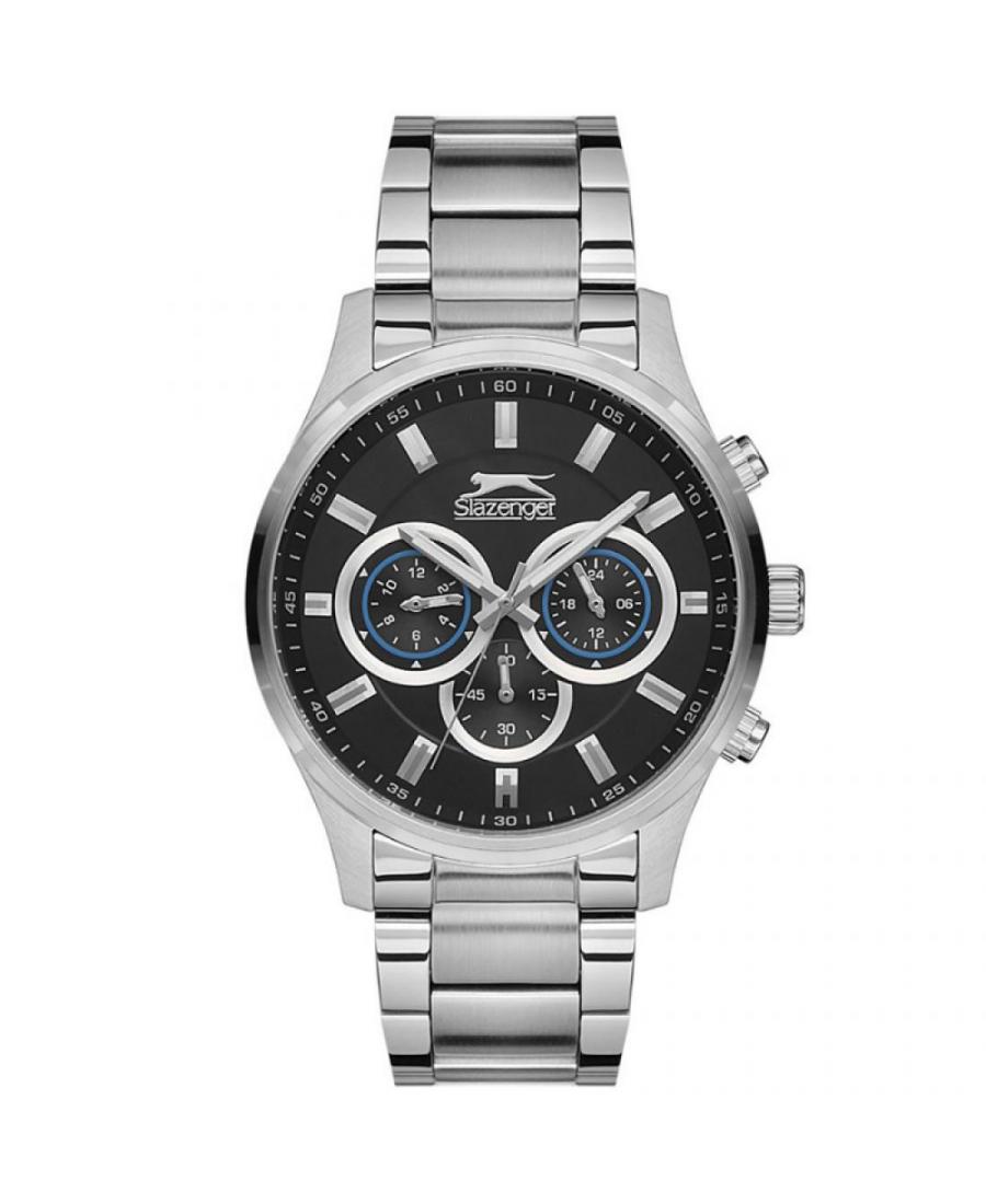 Men Fashion Classic Quartz Watch Slazenger SL.9.6162.2.01 Black Dial