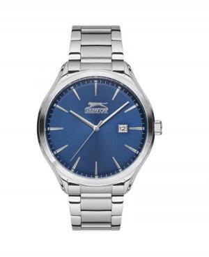 Men Fashion Classic Quartz Analog Watch SLAZENGER SL.9.6165.1.02 Blue Dial 46mm