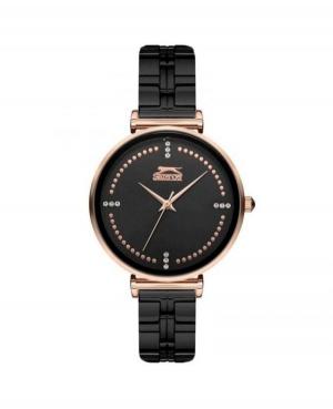 Kobiety Moda klasyczny kwarcowy analogowe Zegarek SLAZENGER SL.9.6154.3.01 Czarny Dial 34mm