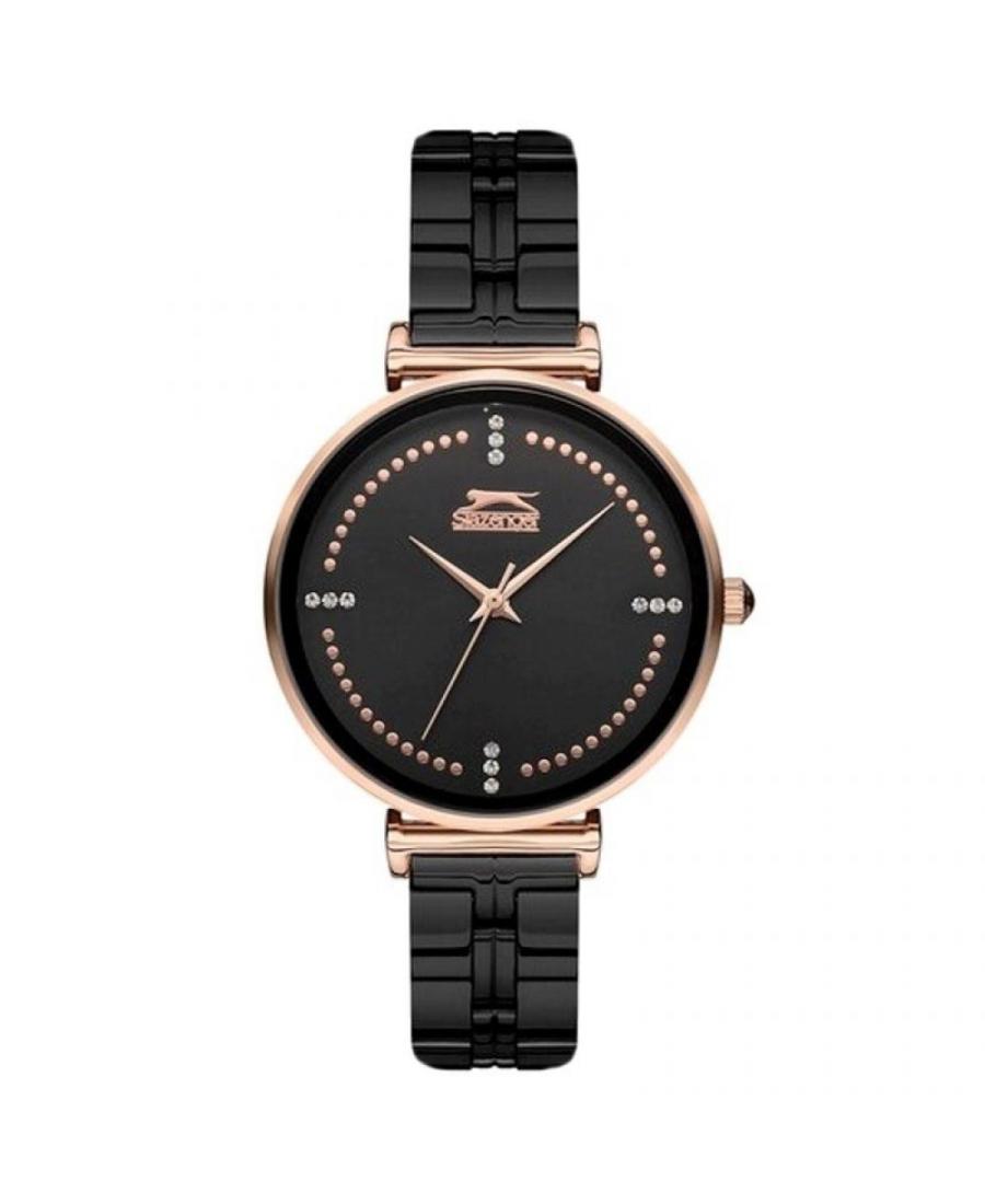 Women Fashion Classic Quartz Watch Slazenger SL.9.6154.3.01 Black Dial