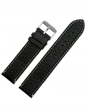 Watch Strap Diloy P206.24.1 Black 24 mm