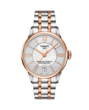 Women Classic Luxury Swiss Automatic Analog Watch TISSOT T099.207.22.118.01 Silver Dial 32mm