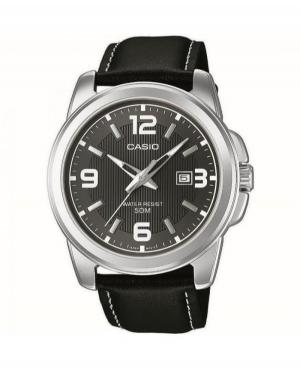 Men Classic Japan Quartz Watch CASIO MTP-1314PL-8AVEF Black Dial 42mm