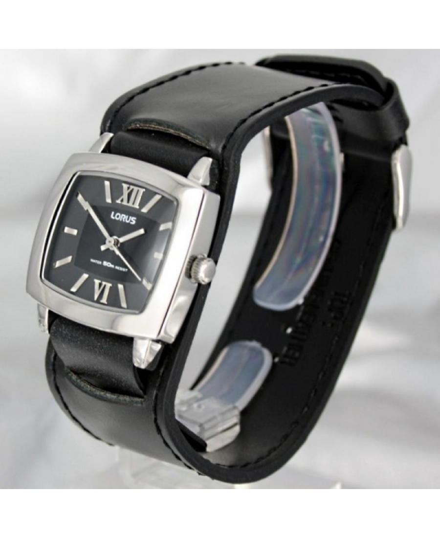 Women Japan Fashion Classic Quartz Watch Lorus RRS73SX-9 Black Dial