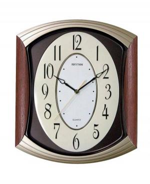 RHYTHM CMG856NR06 настенные кварцевые часы Wood Серий